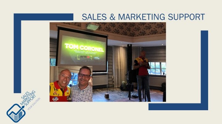 Tom Coronel tijdens smc bijeenkomst